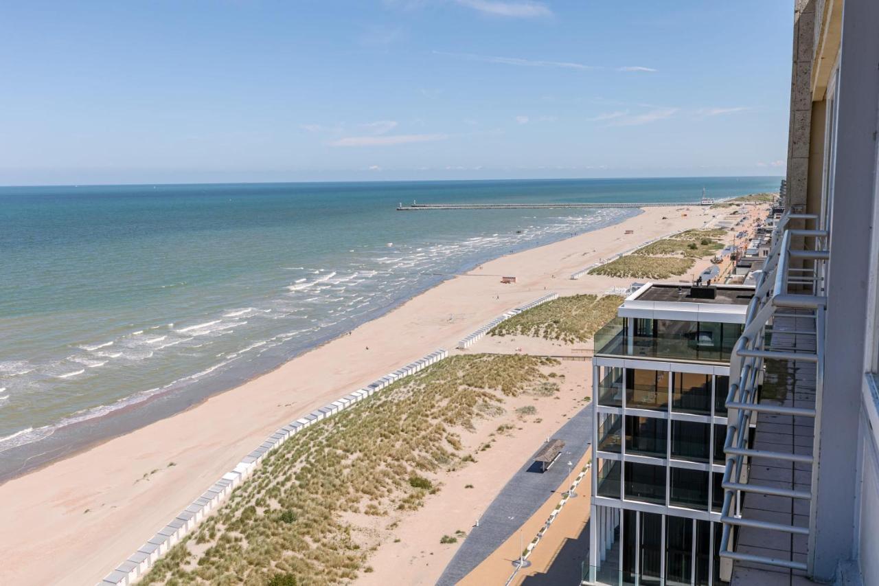 Excellent Southern Furnished Apartment With Beautiful Sea View Nieuwpoort Buitenkant foto