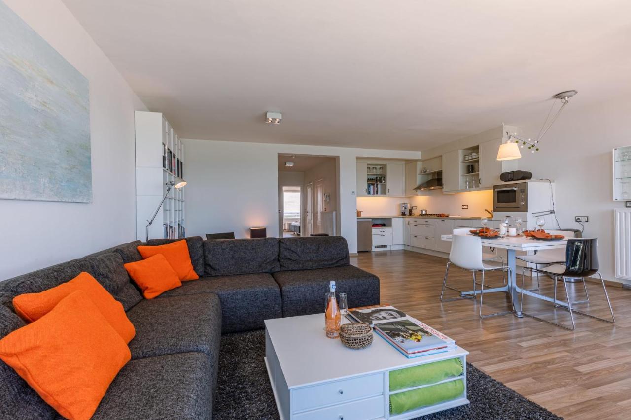 Excellent Southern Furnished Apartment With Beautiful Sea View Nieuwpoort Buitenkant foto