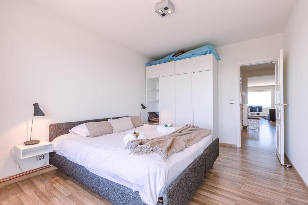 Excellent Southern Furnished Apartment With Beautiful Sea View Nieuwpoort Buitenkant foto
