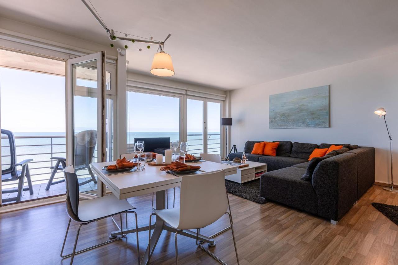 Excellent Southern Furnished Apartment With Beautiful Sea View Nieuwpoort Buitenkant foto