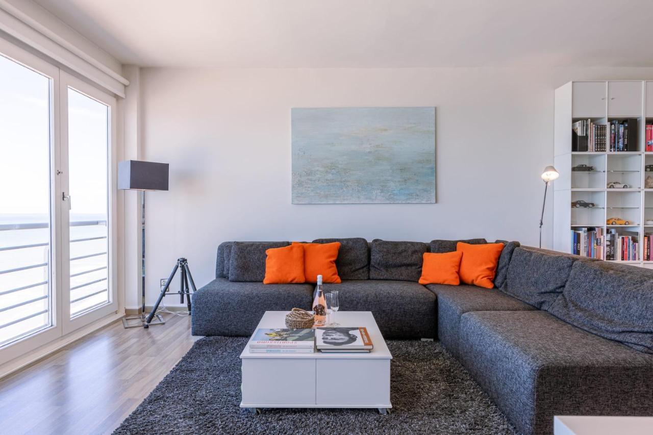 Excellent Southern Furnished Apartment With Beautiful Sea View Nieuwpoort Buitenkant foto